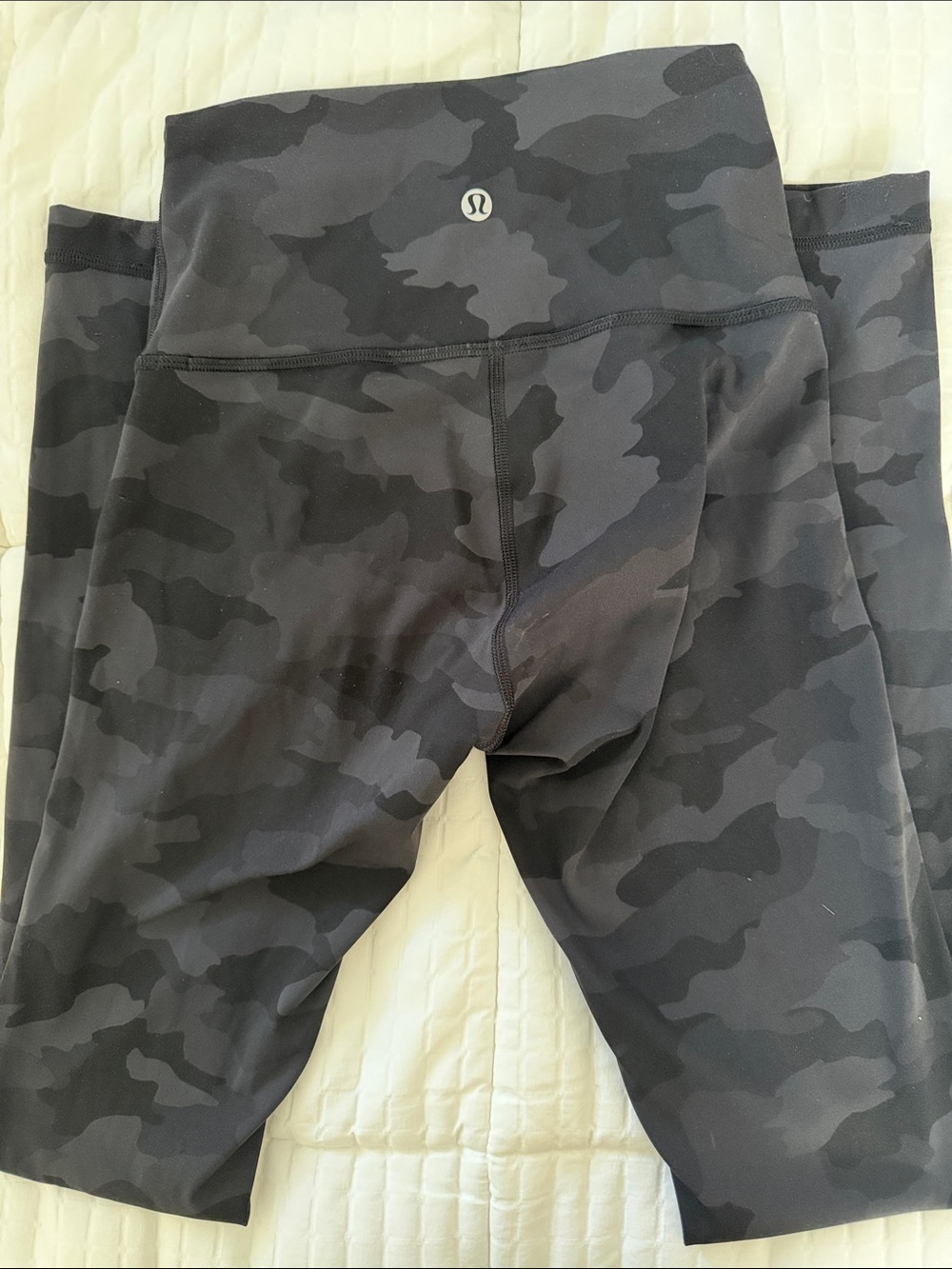Lululemon Align High Rise Leggings Heritage 365 Camo Deep Coal Size 2